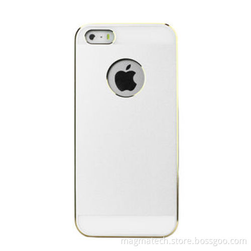 Aluminum + PP Case for iPhone 5/5S, Anti-scratch, Various Colors are Available, Silver